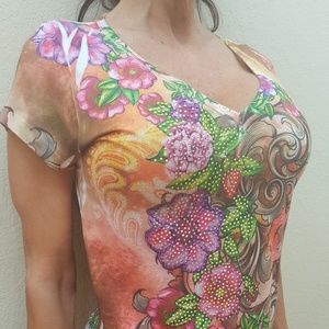 Vintage Cache Embellished Tee